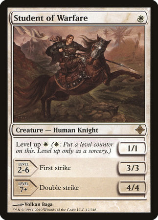 Student of Warfare [Rise of the Eldrazi] | Good Games Cannington