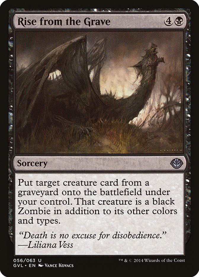 Rise from the Grave (Garruk vs. Liliana) [Duel Decks Anthology] | Good Games Cannington