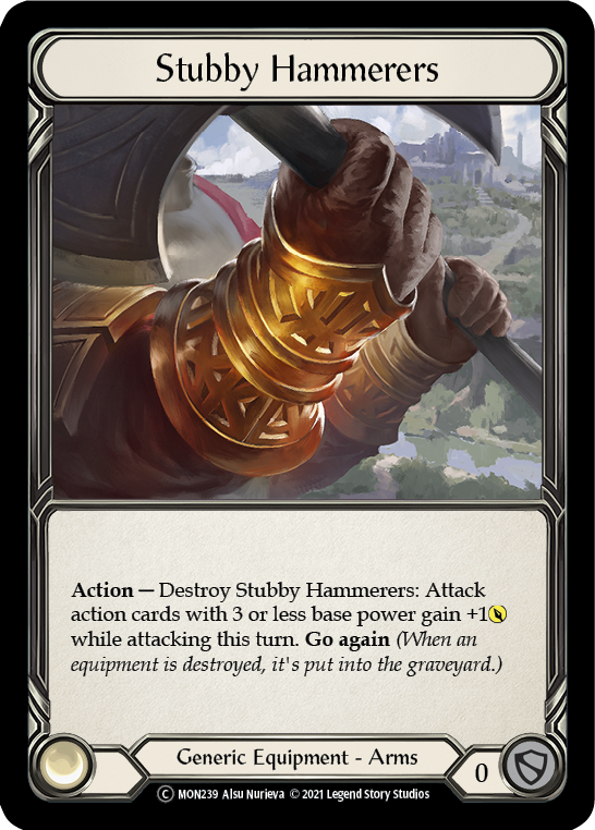 Stubby Hammerers [U-MON239-RF] Unlimited Rainbow Foil | Good Games Cannington