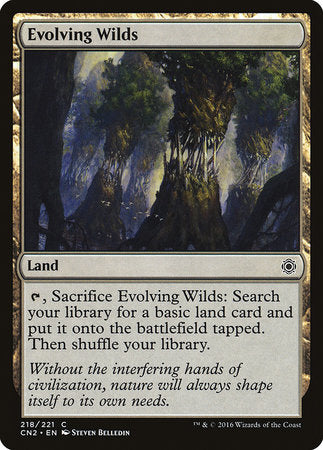 Evolving Wilds [Conspiracy: Take the Crown] | Good Games Cannington