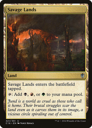 Savage Lands [Commander 2016] | Good Games Cannington