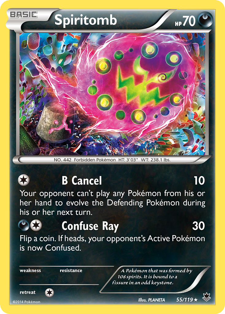 Spiritomb (55/119) [XY: Phantom Forces] | Good Games Cannington