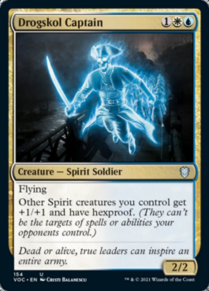 Drogskol Captain [Innistrad: Crimson Vow Commander] | Good Games Cannington