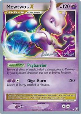 Mewtwo LV.X (144/146) (Stallgon - David Cohen) [World Championships 2009] | Good Games Cannington
