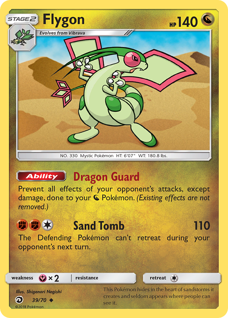 Flygon (39/70) [Sun & Moon: Dragon Majesty] | Good Games Cannington