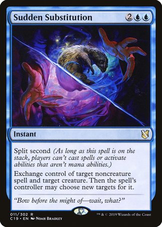 Sudden Substitution [Commander 2019] | Good Games Cannington