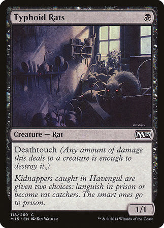 Typhoid Rats [Magic 2015] | Good Games Cannington