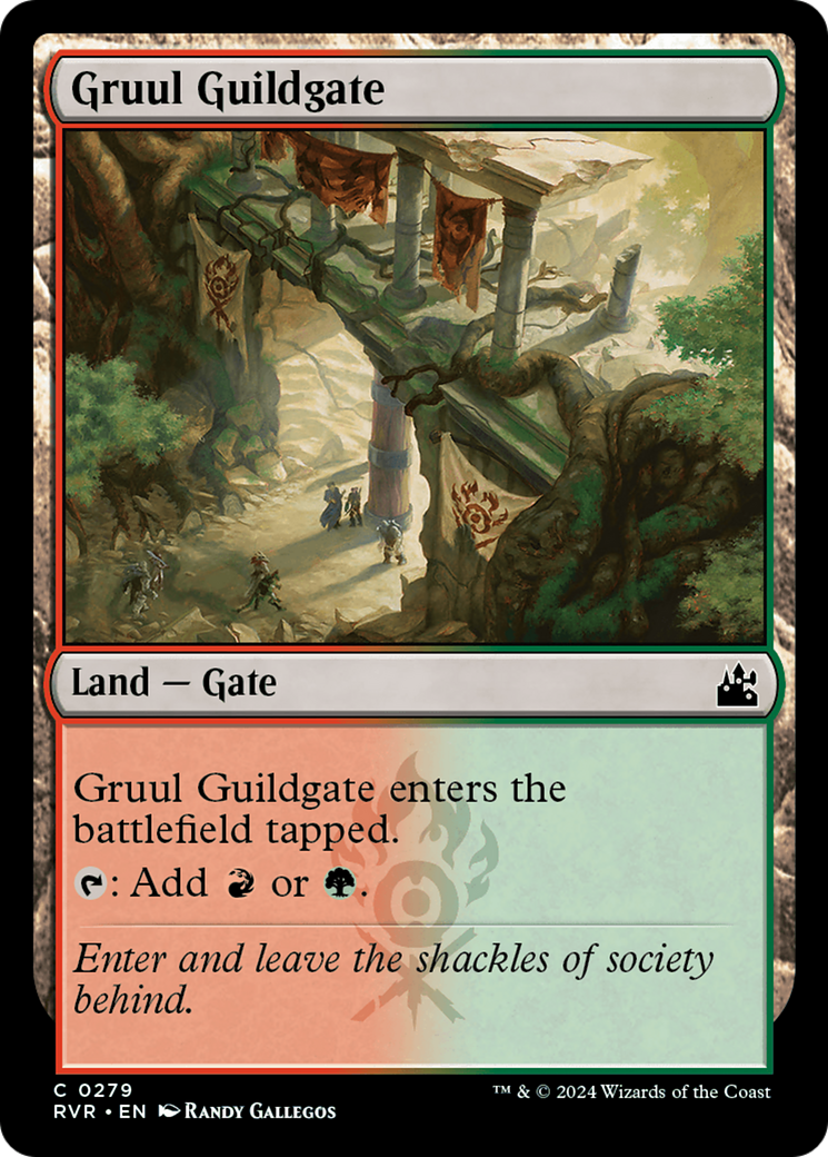 Gruul Guildgate [Ravnica Remastered] | Good Games Cannington