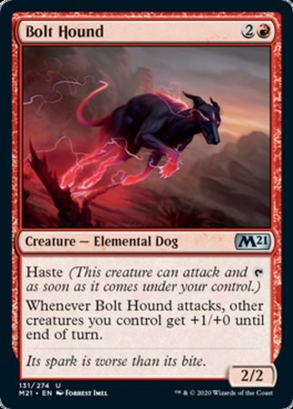 Bolt Hound [Core Set 2021] | Good Games Cannington