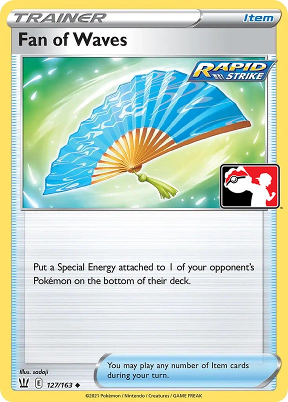 Fan of Waves (127/163) [Prize Pack Series One] | Good Games Cannington