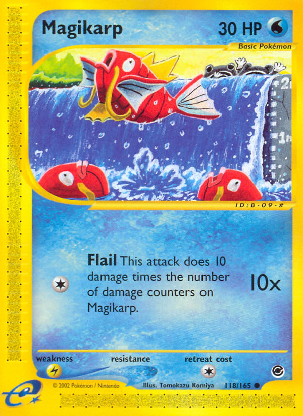 Magikarp (118/165) [Expedition: Base Set] | Good Games Cannington