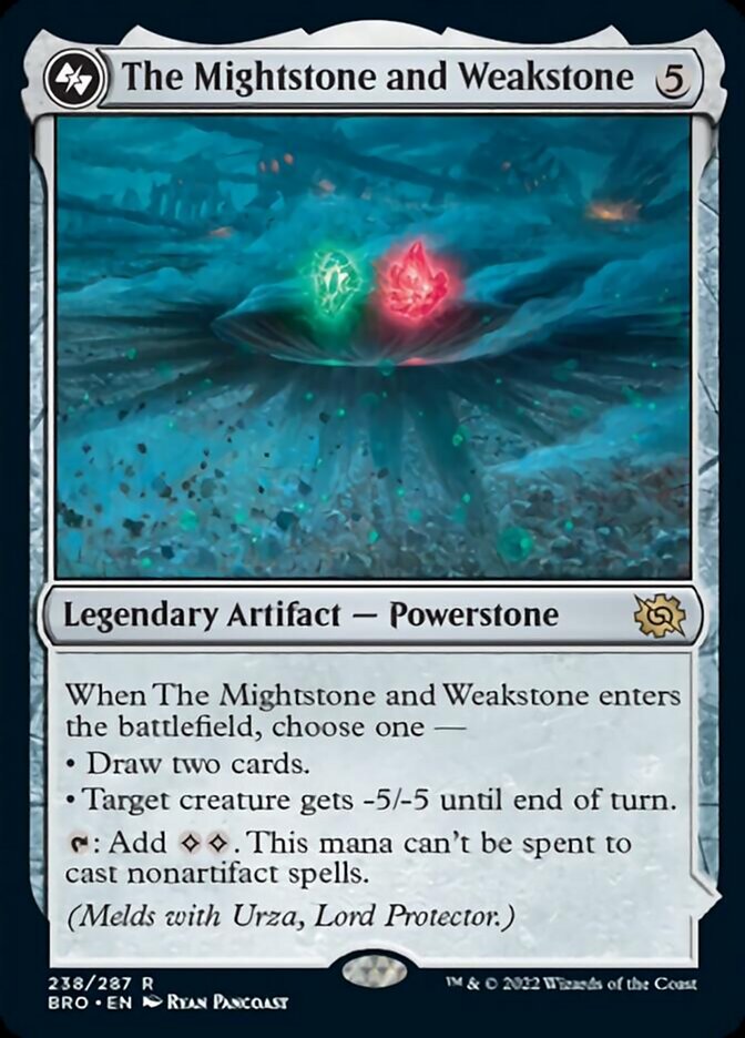 The Mightstone and Weakstone [The Brothers' War] | Good Games Cannington