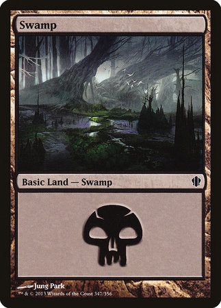 Swamp (347) [Commander 2013] | Good Games Cannington
