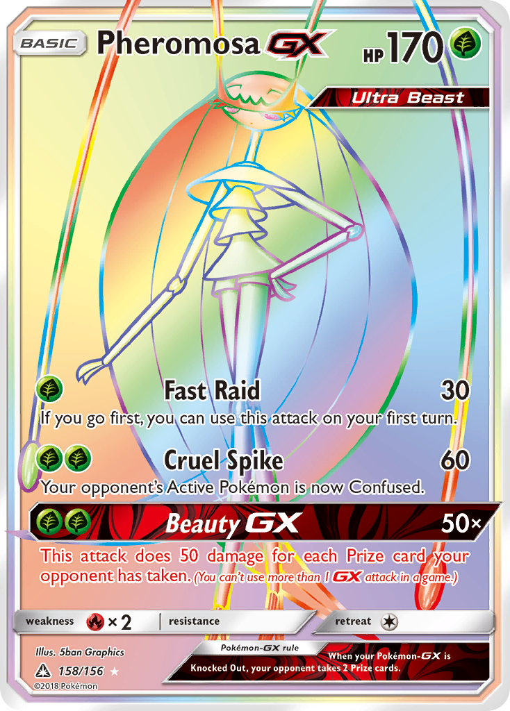 Pheromosa GX (158/156) [Sun & Moon: Ultra Prism] | Good Games Cannington