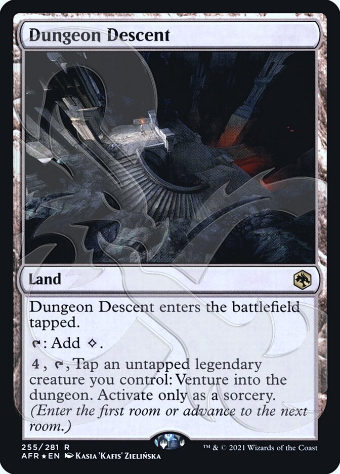 Dungeon Descent (Ampersand Promo) [Dungeons & Dragons: Adventures in the Forgotten Realms Promos] | Good Games Cannington