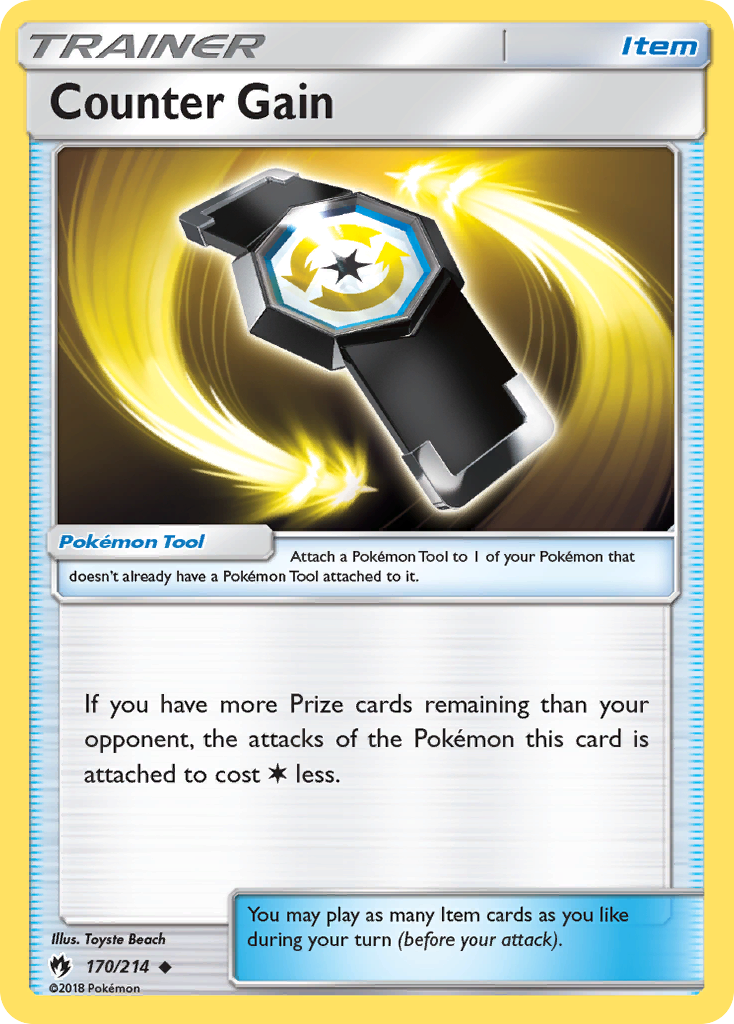 Counter Gain (170/214) [Sun & Moon: Lost Thunder] | Good Games Cannington