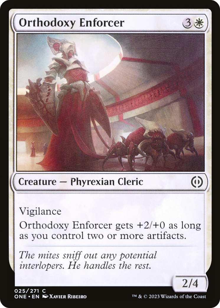 Orthodoxy Enforcer [Phyrexia: All Will Be One] | Good Games Cannington