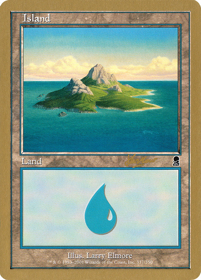 Island (shh337) (Sim Han How) [World Championship Decks 2002] | Good Games Cannington