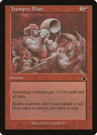 Trumpet Blast [Urza's Destiny] | Good Games Cannington