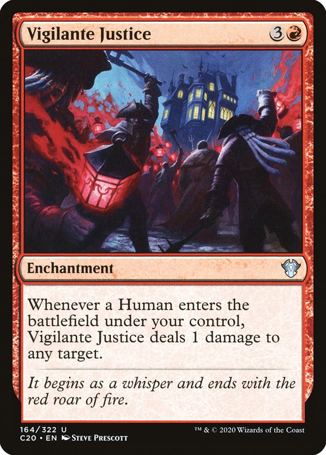 Vigilante Justice [Commander 2020] | Good Games Cannington