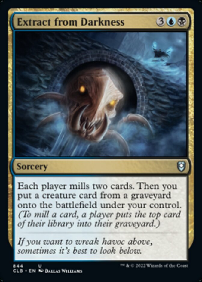 Extract from Darkness [Commander Legends: Battle for Baldur's Gate] | Good Games Cannington