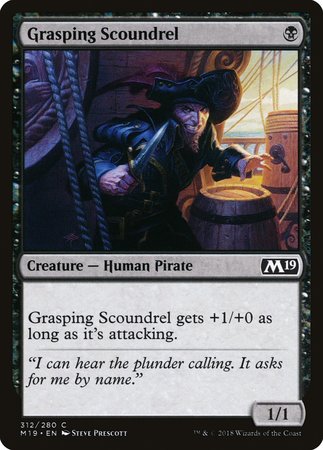 Grasping Scoundrel [Core Set 2019] | Good Games Cannington