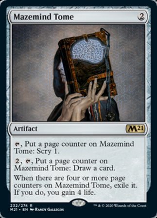 Mazemind Tome [Core Set 2021] | Good Games Cannington