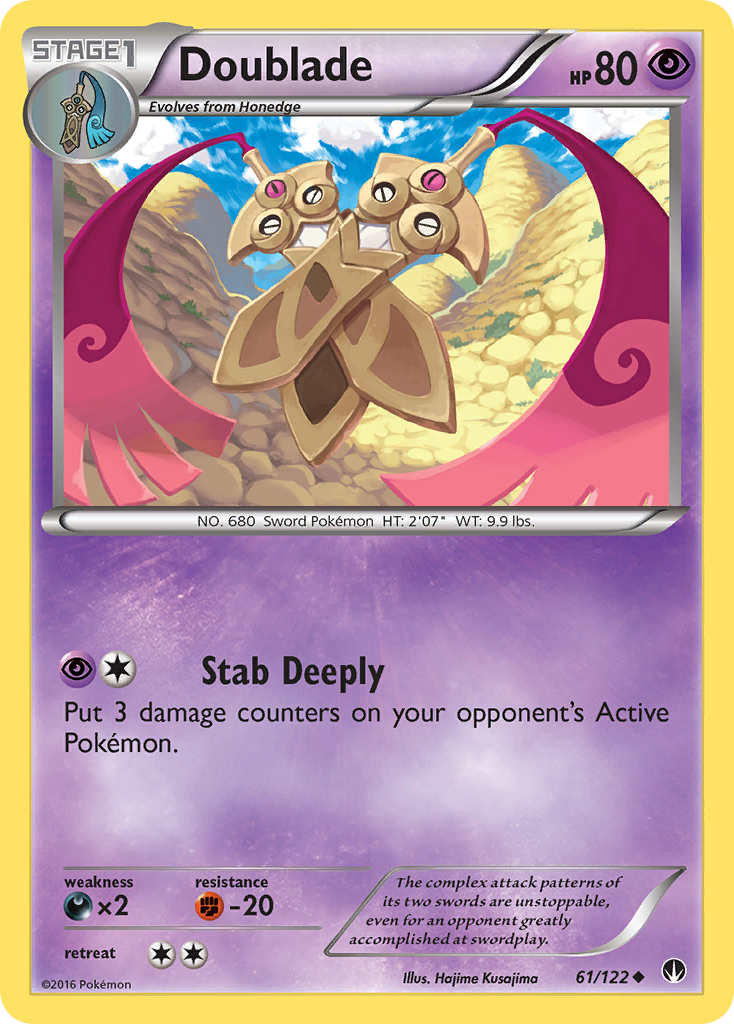 Doublade (61/122) [XY: BREAKpoint] | Good Games Cannington
