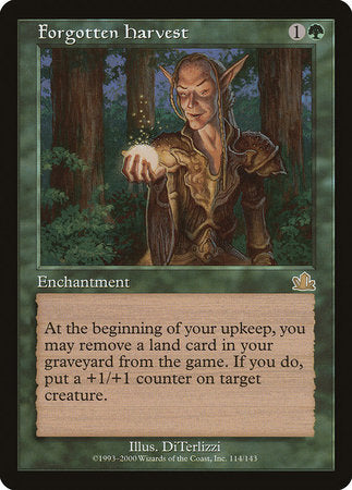 Forgotten Harvest [Prophecy] | Good Games Cannington