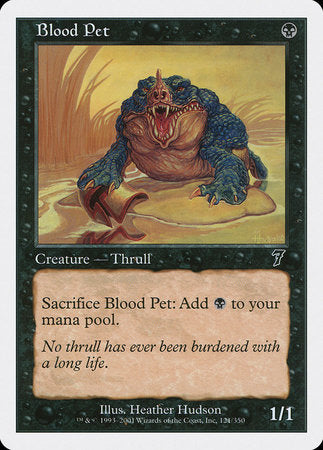 Blood Pet [Seventh Edition] | Good Games Cannington