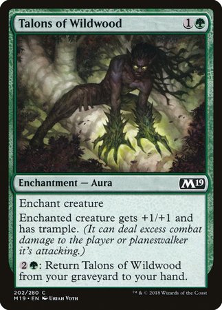 Talons of Wildwood [Core Set 2019] | Good Games Cannington