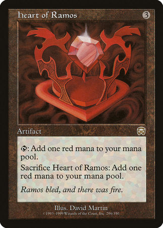 Heart of Ramos [Mercadian Masques] | Good Games Cannington