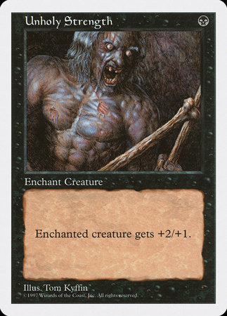 Unholy Strength [Fifth Edition] | Good Games Cannington
