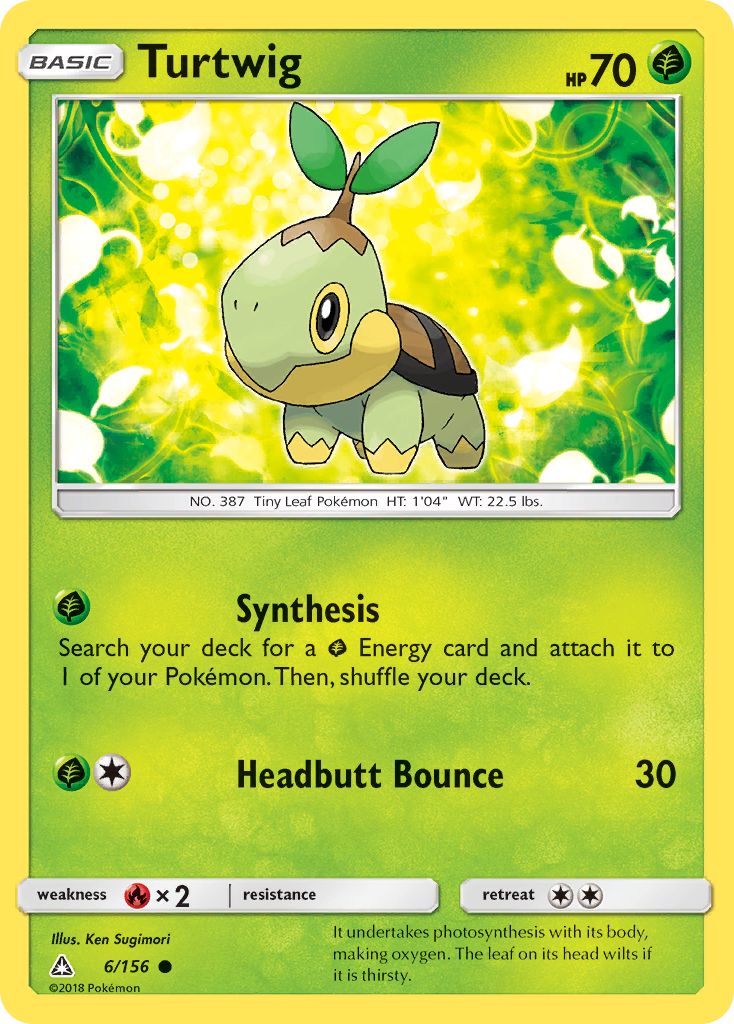 Turtwig (6/156) [Sun & Moon: Ultra Prism] | Good Games Cannington