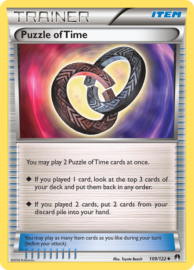 Puzzle of Time (109/122) [XY: BREAKpoint] | Good Games Cannington