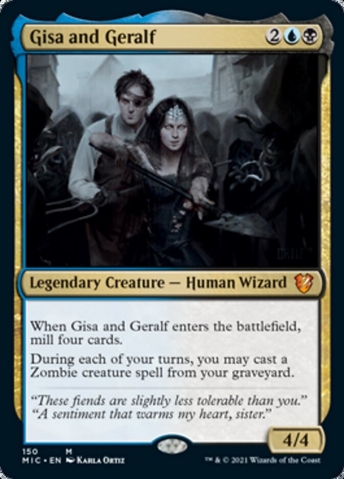 Gisa and Geralf [Innistrad: Midnight Hunt Commander] | Good Games Cannington