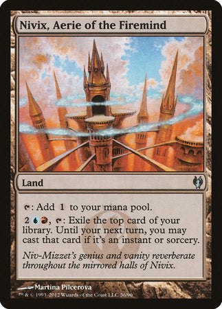 Nivix, Aerie of the Firemind [Duel Decks: Izzet vs. Golgari] | Good Games Cannington