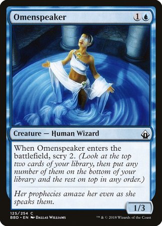 Omenspeaker [Battlebond] | Good Games Cannington