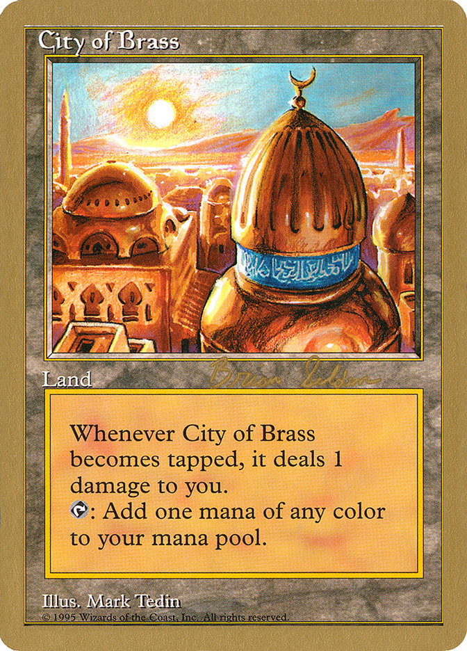 City of Brass (Brian Selden) [World Championship Decks 1998] | Good Games Cannington