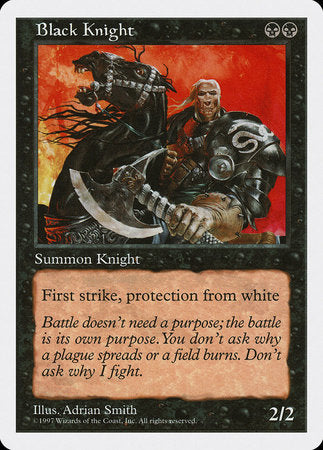 Black Knight [Fifth Edition] | Good Games Cannington