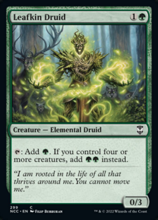 Leafkin Druid [Streets of New Capenna Commander] | Good Games Cannington