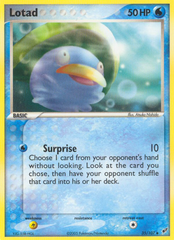 Lotad (35/107) [EX: Deoxys] | Good Games Cannington