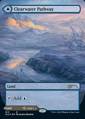 Clearwater Pathway // Murkwater Pathway (Borderless) [Secret Lair: Ultimate Edition 2] | Good Games Cannington