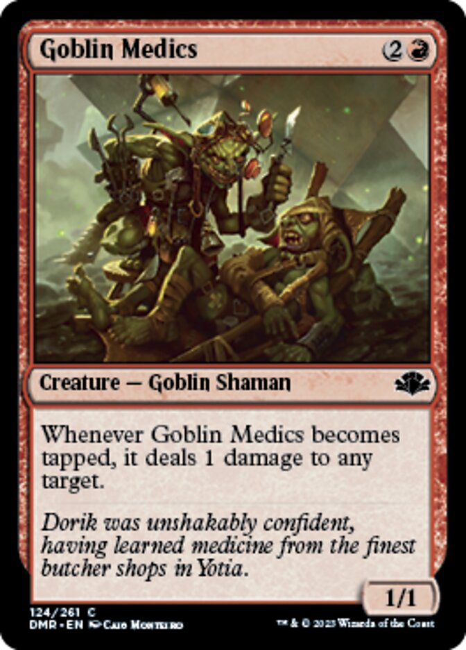 Goblin Medics [Dominaria Remastered] | Good Games Cannington
