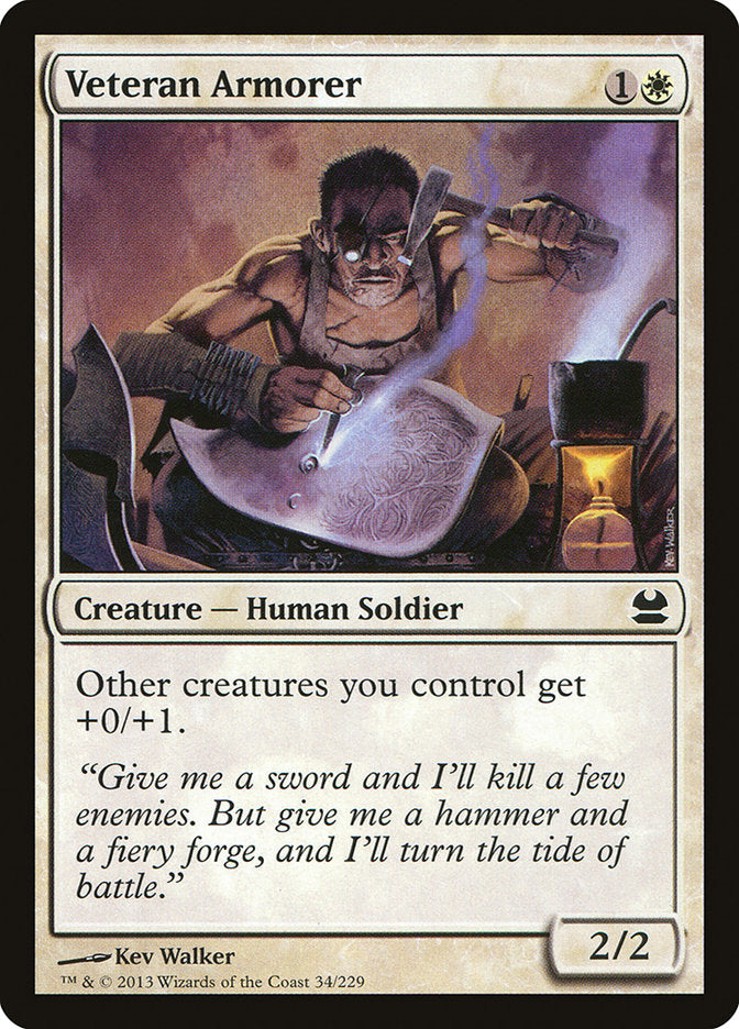 Veteran Armorer [Modern Masters] | Good Games Cannington