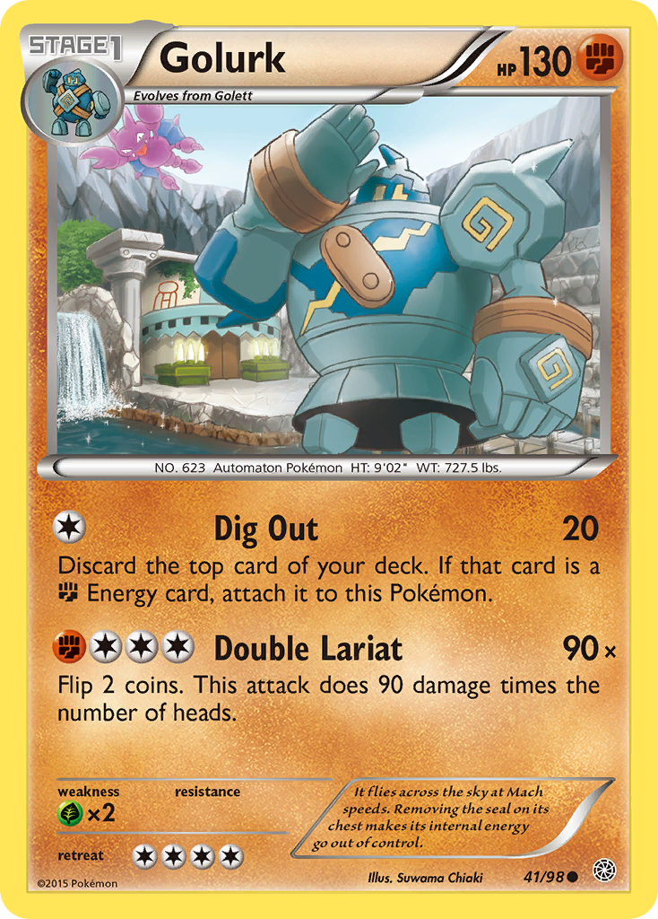 Golurk (41/98) [XY: Ancient Origins] | Good Games Cannington