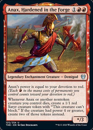 Anax, Hardened in the Forge [Theros Beyond Death] | Good Games Cannington