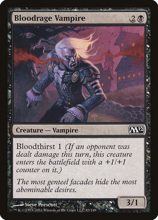 Bloodrage Vampire [Magic 2012] | Good Games Cannington