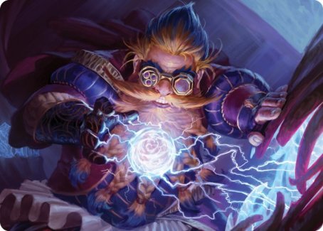Storm-Kiln Artist Art Card [Strixhaven: School of Mages Art Series] | Good Games Cannington
