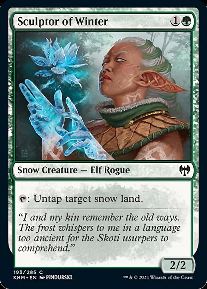 Sculptor of Winter [Kaldheim] | Good Games Cannington